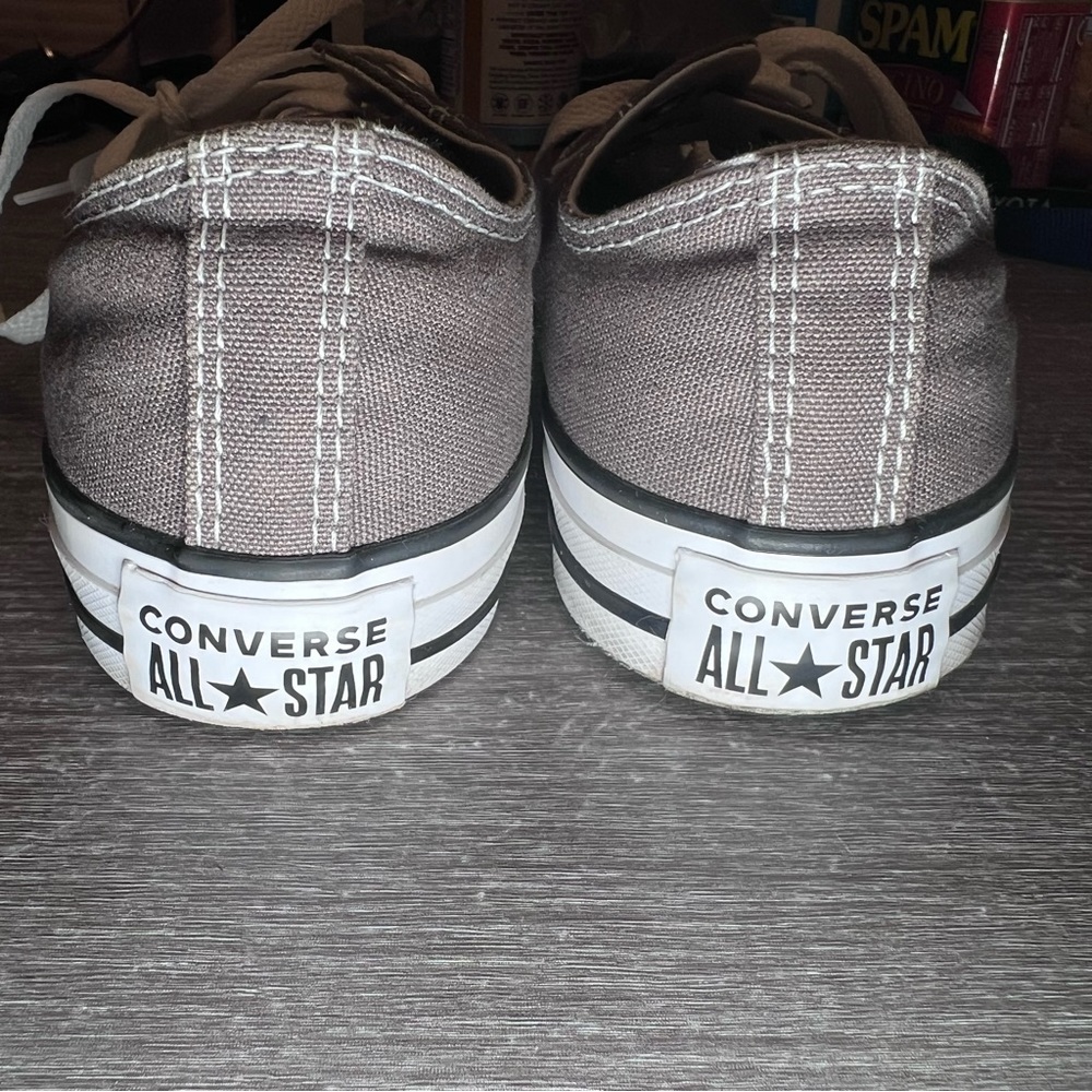 Chuck Taylor All Star Low Top Converse Charcoal Size 8 in Women